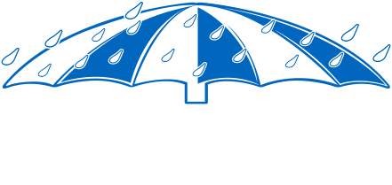 weathertight roofing logo white