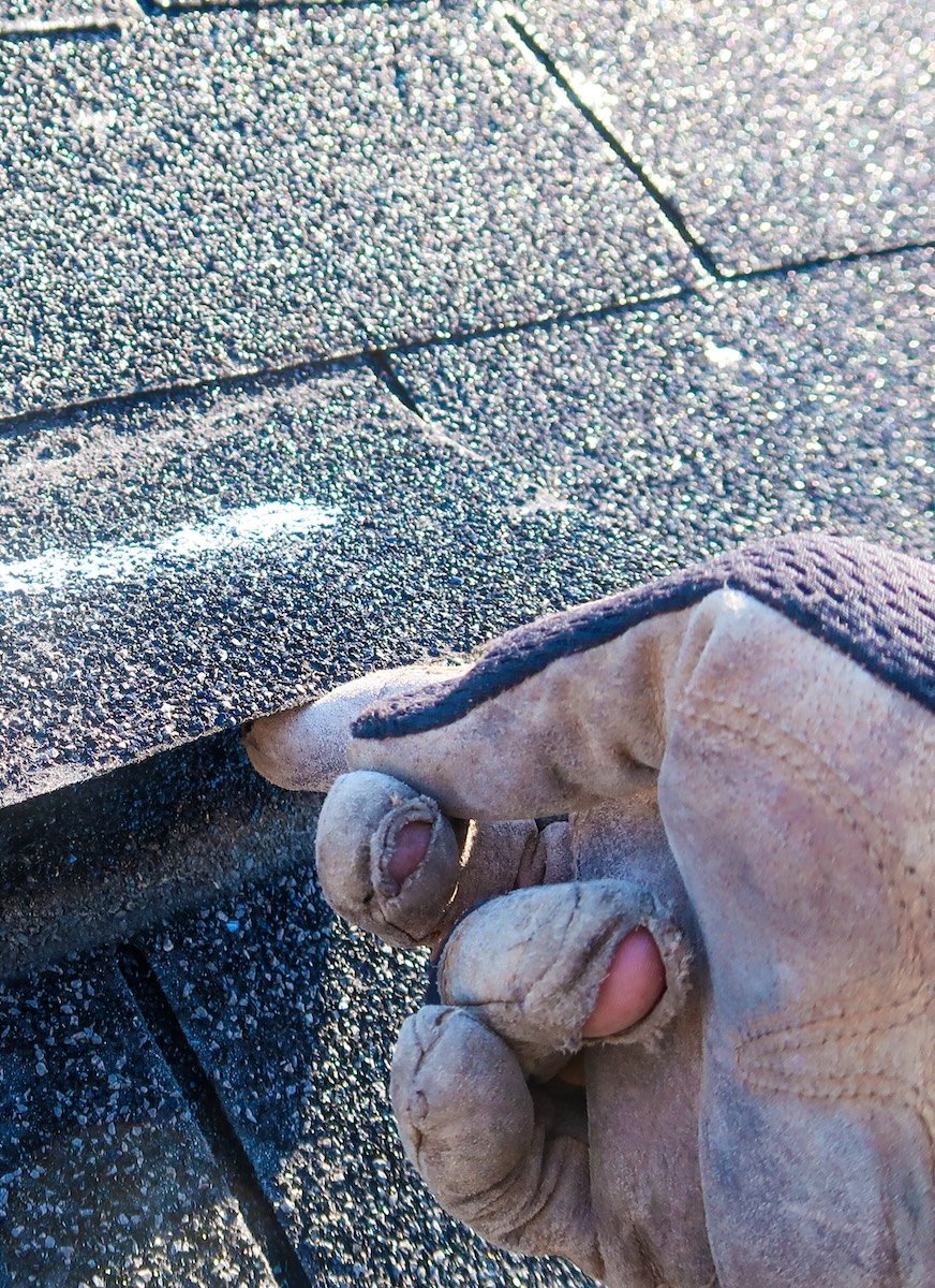 Cleaning Out the Rain Gutter